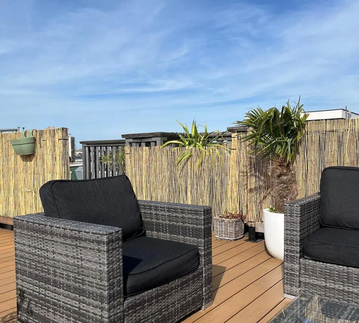 Canal View, Roofterrace Apartment Amsterdam