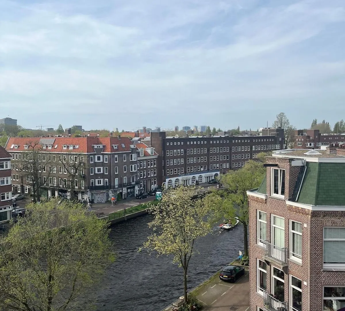 Canal View, Roofterrace Apartment Amsterdam